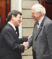 Japan-EU foreign ministers' talks