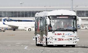 Autonomous bus at Chubu airport