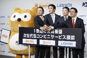 Lawson, KDDI tie up for mobile payments