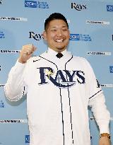 Baseball: Yoshitomo Tsutsugo joins Rays