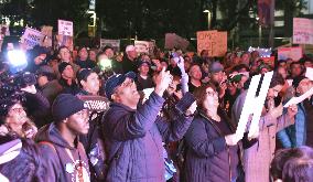 Impeachment rally against Trump