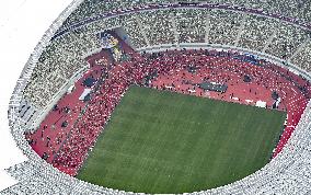 1st run at Tokyo's new National Stadium