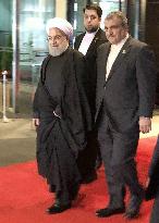 Iranian Pres. Rouhani in Japan