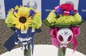 Bouquets for Tokyo Games medalists