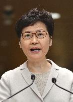 Hong Kong leader Carrie Lam
