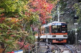 Local train in Kyoto