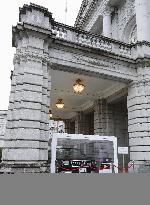 Convertible used for Japan emperor's enthronement parade