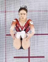 Trampoline: Newly crowned world champion Hikaru Mori