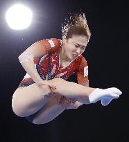 Trampoline: Newly crowned world champion Hikaru Mori