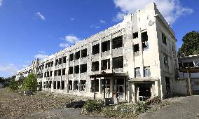 Tsunami-hit school in northeastern Japan