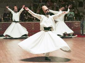 Whirling ritual in Turkey
