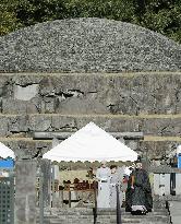Japan emperor, empress' visit to mausoleums of past emperors