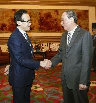 China vice president, Japan nat'l security adviser