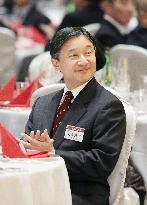 Emperor at party hosted by Japanese Alpine Club