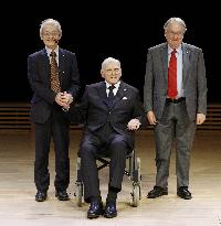 Joint winners of Nobel Prize in chemistry