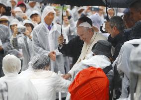 Pope Francis in Japan