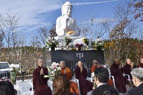 Buddha statue donated to 2011 tsunami-hit town