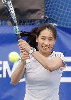 Retired professional tennis player Kimiko Date