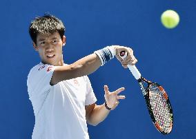 Nishikori gearing up for q'final vs Djokovic