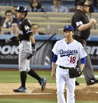 Maeda gets better in 1st matchup with Suzuki, but suffers loss