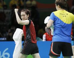 Olympics: Japan wins table tennis team bronze