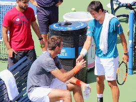 Tennis: Nishikori prepares for U.S. Open