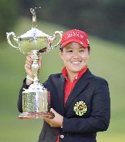 17-year-old Hataoka 1st amateur to win Japan Women's Open