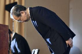 Toshiba to be demoted to 2nd Section on Tokyo bourse