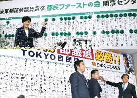 Tokyo assembly election shows tide turning for Koike, against LDP
