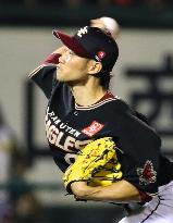 Baseball: Old-timer Kubo rescues Eagles in win over Fighters