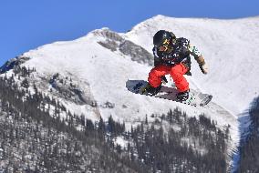 Japan's Iwabuchi wins Big Air Snowboard World Cup