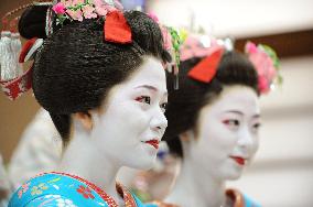Geisha dance festival in Kyoto