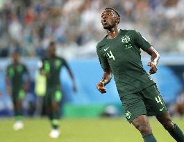 Football: Nigeria vs Argentina at World Cup