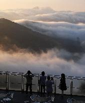 Sea of clouds in Hokkaido