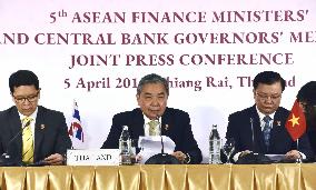ASEAN financial chiefs' meeting in Thailand