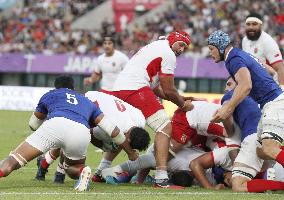 Rugby World Cup in Japan: France v Tonga