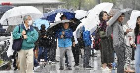 Japanese emperor's enthronement ceremony