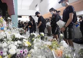 Death of Hong Kong student during protest