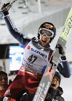 Ammann grabs gold in large hill in Sapporo