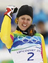 Germany's Rebensburg wins women's alpine skiing giant slalom