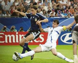 Argentina vs Serbia and Montenegro in World Cup