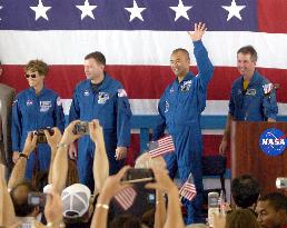 Return celebration for Discovery astronauts held in Houston