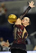 Ukraine's Bessonova wins bronze at Rhythmic Gymnastics