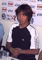 Japanese soccer star Shunsuke Nakamura