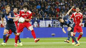 Japan beat Syria 5-0 in World Cup Asian qualifiers in Saitama
