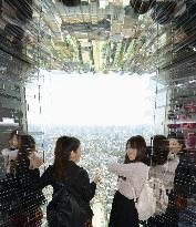 Experience-type observatory opens in Tokyo