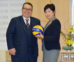 Olympics: Volleyball body tells Tokyo to build new arena for 2020 as planned