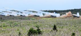 Taiwan conducts live-fire drill simulating attack by China