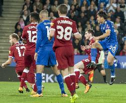 Soccer: Leicester beat Liverpool to reach Carabao Cup 4th round