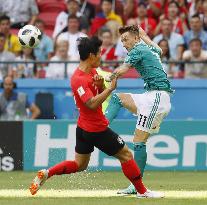 Football: Germany vs South Korea at World Cup